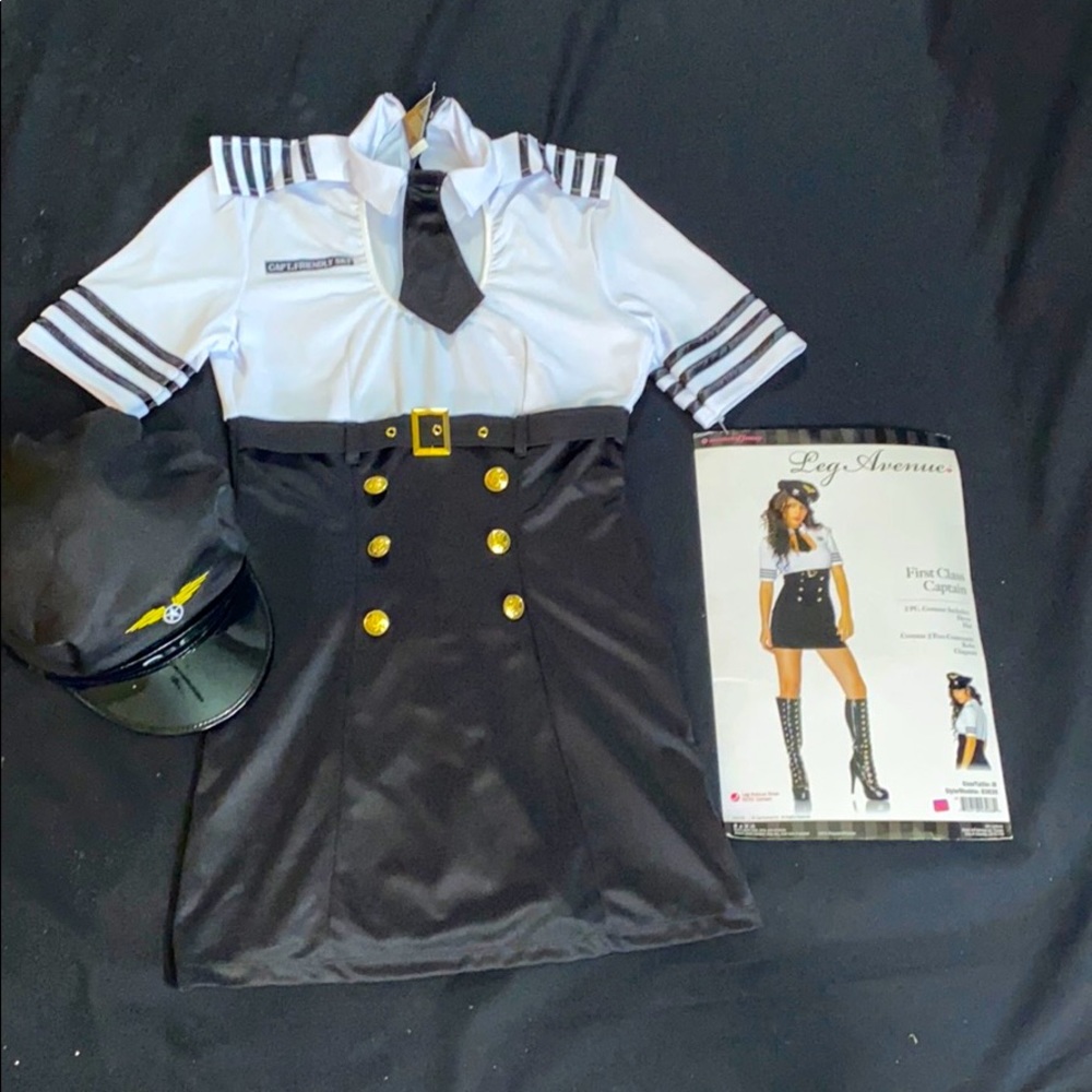 Sexy First Class Captain Costume
